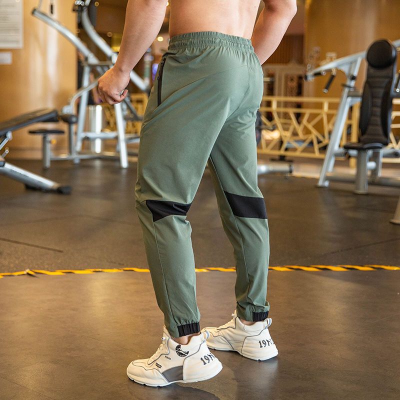 Generic Summer Thin Casual Trousers Men's Loose Spring Ice Silk  Quick-drying Sports Pants Men's Trend Summer Pants @ Best Price Online